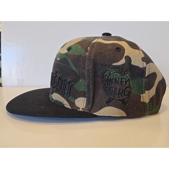 STRAIGHT OUTTA COMPTON MONEY GANG EAZY DR DRE ICE CUBE NWA SNAPBACK CAP HAT CAMO - Picture 2 of 6